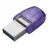 Карта памяти KINGSTON 64GB USB3.2 Kingston DataTraveler microDuo 3C G3, Purple, USB-C OTG + USB-A, Ultra-small (Read 200 MByte/s, Write 50 MByte/s) DTDUO3CG3/64GB