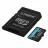 Card de memorie KINGSTON 64GB microSD Class10 A2 UHS-I U3 (V30) Kingston Canvas Go Plus Gen 4 + SD Adapter, Ultimate, up to 200Mb/s, Ideal for Android mobile devices, action cams, drones and 4K video production SDCG4/64GB