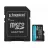 Card de memorie KINGSTON 64GB microSD Class10 A2 UHS-I U3 (V30) Kingston Canvas Go Plus Gen 4 + SD Adapter, Ultimate, up to 200Mb/s, Ideal for Android mobile devices, action cams, drones and 4K video production SDCG4/64GB