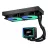 AIO Liquid cooling ASROCK ASRock AIO Challenger 240 Digital 27mm radiator, 3" Digital Display w/ ARGB, ARGB Hub-lighting fan, black version CHALLENGER 240 DIGITAL