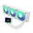 AIO Liquid cooling ASROCK ASRock AIO Challenger White 360 Digital 27mm radiator, 3" Digital Display w/ ARGB, ARGB Hub-lighting fan, white version CHALLENGER WHITE 360 DIGITAL