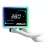 AIO Liquid cooling ASROCK ASRock AIO Challenger White 360 Digital 27mm radiator, 3" Digital Display w/ ARGB, ARGB Hub-lighting fan, white version CHALLENGER WHITE 360 DIGITAL