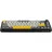 Gaming keyboard Ajazz Ajazz AK820 MAX Plus Murad Switch-Black-Gray-Yellow Tri-Mode with screen RGB 6976412984396