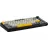Gaming keyboard Ajazz Ajazz AK820 MAX Plus Murad Switch-Black-Gray-Yellow Tri-Mode with screen RGB 6976412984396