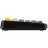 Gaming keyboard Ajazz Ajazz AK820 MAX Plus Murad Switch-Black-Gray-Yellow Tri-Mode with screen RGB 6976412984396