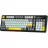 Gaming keyboard Ajazz Ajazz AK980 Black-Gray-Yellow Maillard Switch V 2 3 Model With Screen RGB 6976412986512