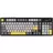Gaming keyboard Ajazz Ajazz AK980 Black-Gray-Yellow Maillard Switch V 2 3 Model With Screen RGB 6976412986512