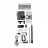 Пароочиститель GORENJE Aparat de curățat cu abur Gorenje SC1506W, Alb