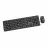 Kit (keyboard+mouse) GEMBIRD Set Tastatură + Mouse Gembird Silent key Pro Business, Fără fir, Negru