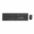 Kit (keyboard+mouse) GEMBIRD Set Tastatură + Mouse Gembird Silent key Pro Business, Fără fir, Negru