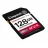 RAM KINGSTON .128GB  SDXC Card (Class 10) UHS-II , U3, Kingston Canvas React Plus V60 "SDR2V6/128GB" (R/W:280/100