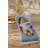 Balansoar BabyBjorn BabyBjorn-006223A Balansoar Bliss Woven Petal Quilt, Blue-006223A