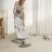 Качели BabyBjorn Balansoar BabyBjorn Bliss Light Gray, tesatura Melange