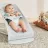 Качели BabyBjorn Balansoar BabyBjorn Balance Soft Silver/White, Mesh