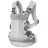 Кенгуру для детей BabyBjorn Marsupiu anatomic BabyBjorn Harmony Silver, 3D Mesh