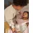 Balansoar BabyBjorn Balansoar BabyBjorn Bliss Dusty Pink, Bumbac