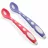 Набор детских столовых приборов BabyJem BABYJEM Set 2 lingurite din silicon Roz/Violet