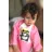 Слюнявчик BabyJem BABYJEM Baveta cu maneci si buzunar Polly Bib Roz