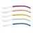 Набор детских столовых приборов Babymoov Set de 5 lingurite multicolore Babymoov