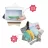 Тарелка Badabulle Set 3 farfurii antialunecare Badabulle