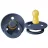 Suzeta Bibs BIBS-200280C  Suzeta Colour Latex, tetina rotunda, 6 luni +  STEEL BLUE-200280C
