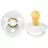 Suzeta Bibs Suzeta rotunda din latex BIBS White (6-18 luni)