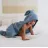 Полотенце Bibs Prosop cu gluga si urechiuse BIBS Kangaroo Sage