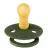 Suzeta Bibs BIBS-100218C  Suzeta Colour Latex, tetina rotunda, 0 luni + HUNTER GREEN-100218C