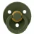 Suzeta Bibs BIBS-100218C  Suzeta Colour Latex, tetina rotunda, 0 luni + HUNTER GREEN-100218C