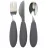 Набор детских столовых приборов Bibs Set tacamuri din otel inoxidabil BIBS Iron