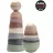 Jucarie Bibs BIBS-4100100  Jucaria Turnul Wobbly, Pastel Rainbow-4100100