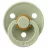 Suzeta Bibs Suzeta rotunda din latex BIBS Sage (0-6 luni)
