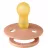 Suzeta Bibs BIBS-100246C Suzeta Colour Latex, tetina rotunda, 0 luni  PEACH-100246C