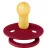 Suzeta Bibs BIBS-100263C Suzeta Colour Latex, tetina rotunda, 0 luni+ RUBY-100263C