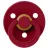 Suzeta Bibs BIBS-100263C Suzeta Colour Latex, tetina rotunda, 0 luni+ RUBY-100263C
