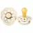 Suzeta Bibs BIBS-220216C Suzeta Boheme Latex, tetina rotunda, 6 luni + IVORY-220216C