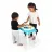 Covor educativ Bright Starts Centru de activitati 4 in 1 Baby Einstein Mix & Roll