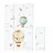 Saltea infasat Ceba Baby Saltea de infasat pliabila Ceba Baby Basic Balloons, 60x40 cm