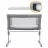 Patut Joie Patut pliant 2 in 1 Joie Roomie Gray Flannel