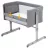 Patut Joie Patut pliant 2 in 1 Joie Roomie Gray Flannel