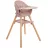 Scaun de masa Kikkaboo Scaun de masa 6 in 1 KikkaBoo Woody Pink