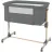 Patut Kikkaboo Patut co-sleeper KikkaBoo Amaris Dark Grey