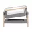 Patut Kikkaboo Patut pentru bebelusi KikkaBoo Nanna Dark Grey
