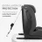 Автокресло детская Kikkaboo Scaun auto KikkaBoo i-Flit Dark Grey i-Size, 76-150 cm
