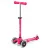 Самокат Micro Trotineta Micro Mini 3in1 Deluxe Plus LED Pink