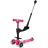 Самокат Micro Trotineta Micro Mini 3in1 Deluxe Plus LED Pink