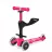 Самокат Micro Trotineta Micro Mini 3in1 Deluxe Plus LED Pink