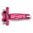 Самокат Micro Trotineta Micro Mini 3in1 Deluxe Plus LED Pink