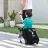 Valiza-tolacar Micro Troller Micro Ride On Luggage Eazy Black