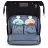 Рюкзак Petite&Mars Rucsac pentru mame Petite&Mars Jack Just Black